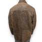 Inspire By RINO & PELLE Vintage Brown Button Leather Jacket Men Size XL