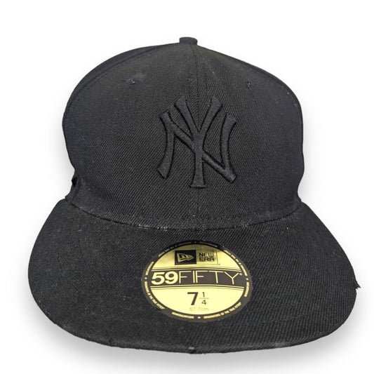 New Era New York Yankees Black Snapback Hat Men One Size