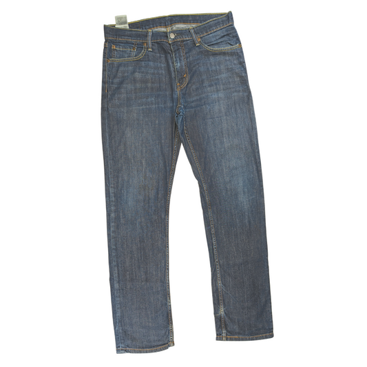 Levi's 504 Blue Regular Straight Fit Jeans Men Size W31/L32