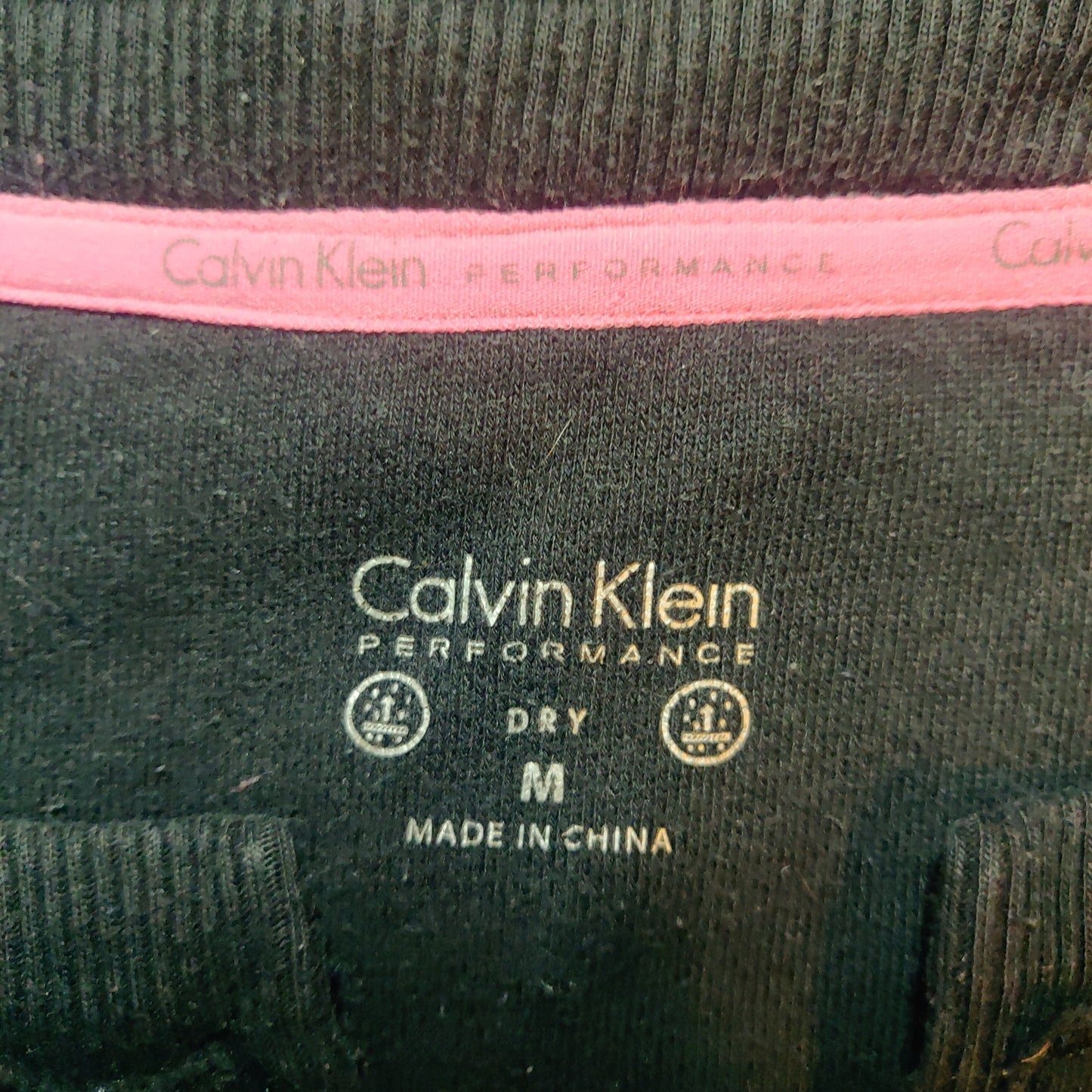 Calvin Klein Performance Black Sweatshirt Women Size Medium