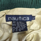 Nautica Green Vintage Duck Down Puffer Jacket Men Size Large