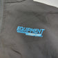 Rebook Vintage Equipment Depot Black Windbreaker Jacket Men Size XL