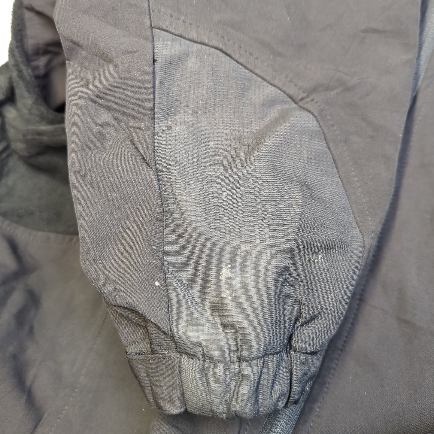 Rebook Vintage Equipment Depot Black Windbreaker Jacket Men Size XL