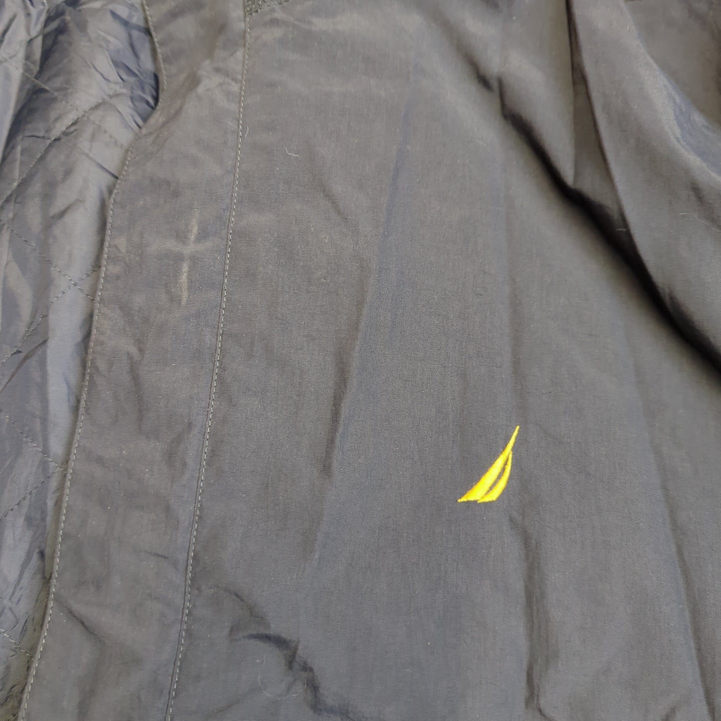 Nautica Vintage NX2000  Navy Bomber Jacket Men Size XL