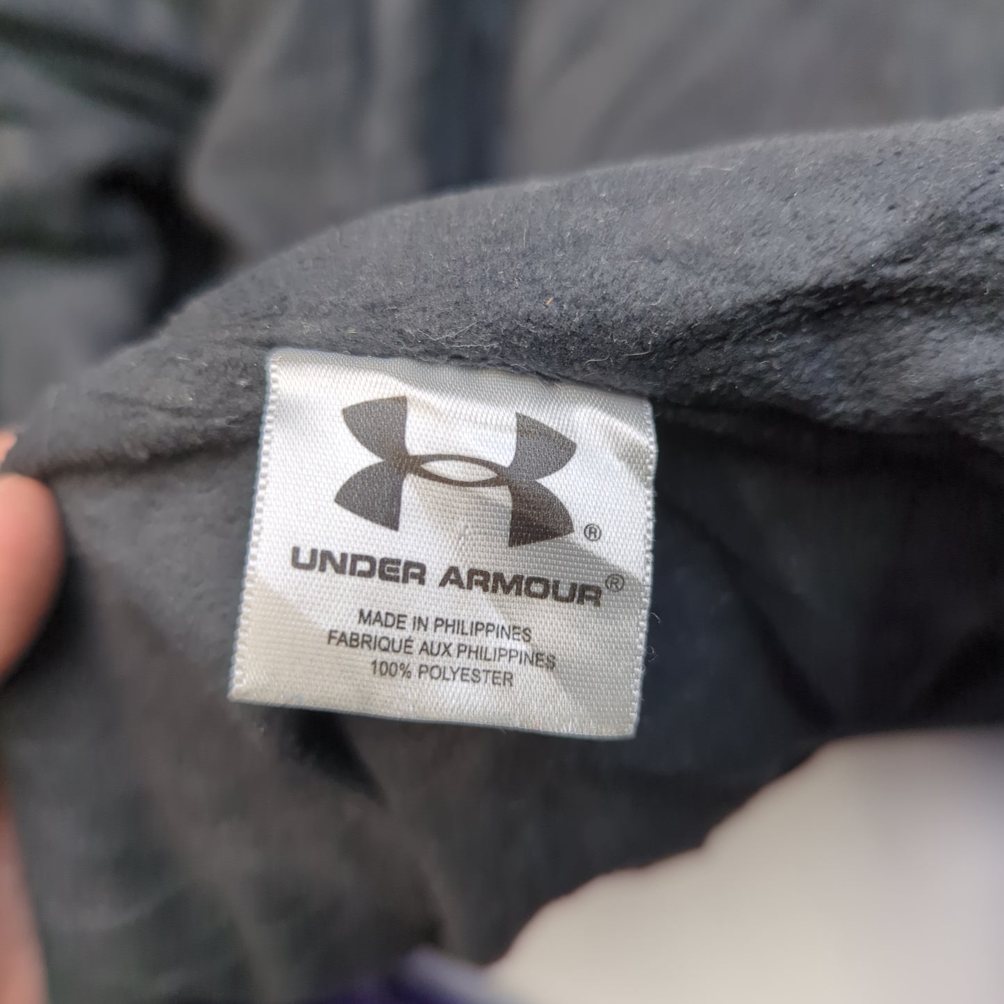 Under Armour Vintage Football Windbreaker Jacket Men Size Large