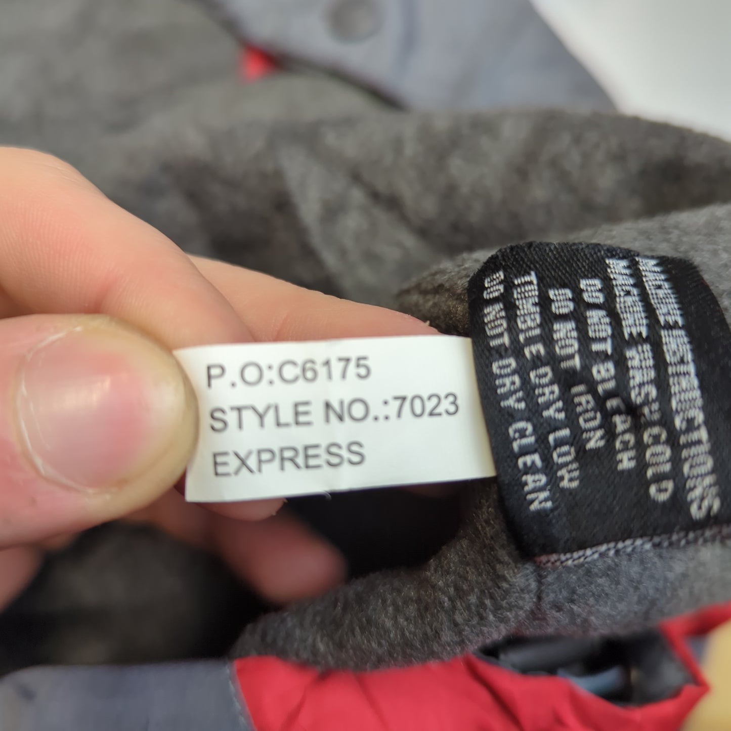 Reebok Vintage Special Olympics Grey Windbreaker Jacket Men Size Large