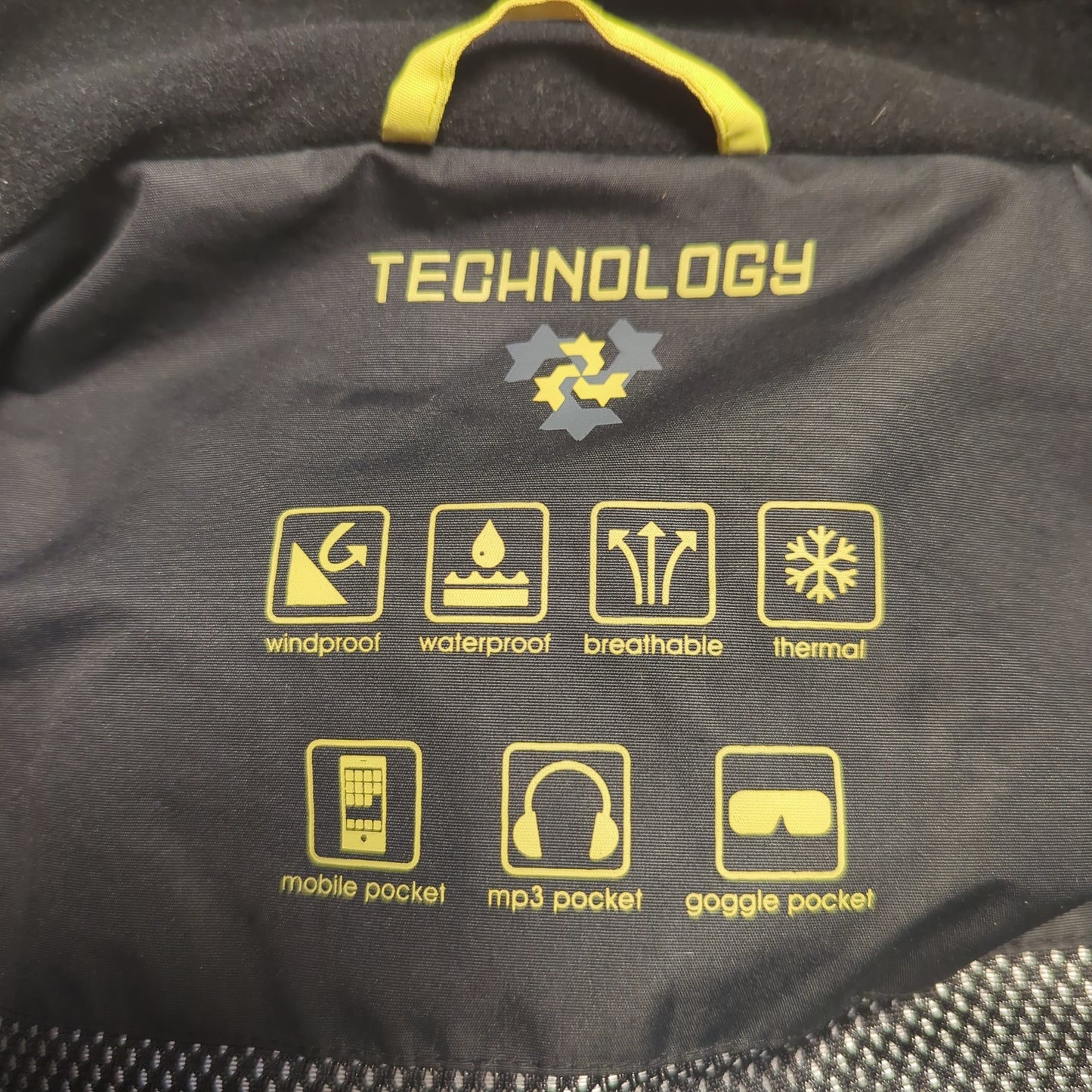 Crivit Multicoloured Sports Windbreaker Jacket Men Size Medium