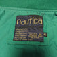 Nautica White Vintage Windbreaker Jacket Men Size XL