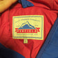 Penfield Blue & White Vintage Half-Zip Windbreaker Jacket Men Size Large
