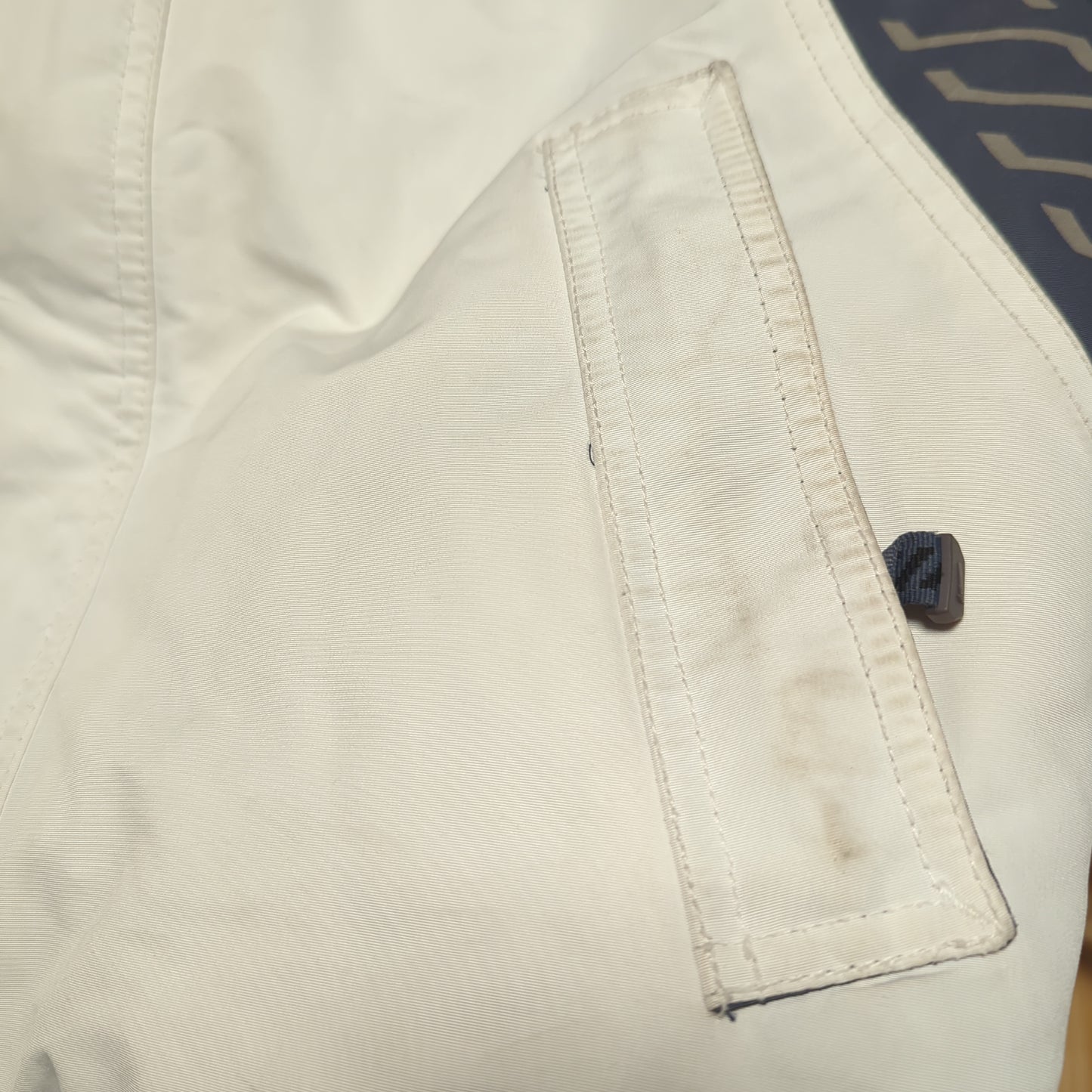 Nike White Vintage Full Zip Windbreaker Jacket Men Size Small