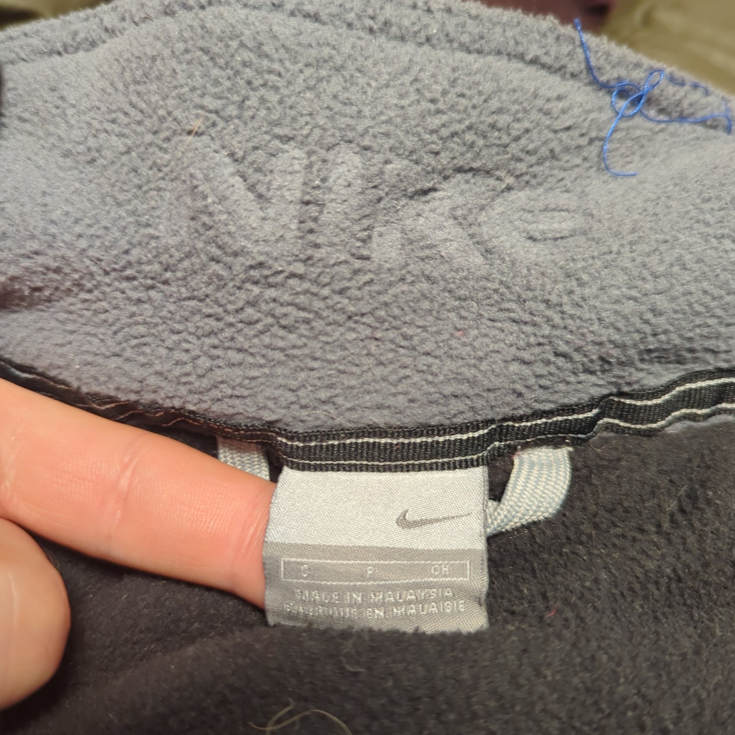 Nike White Vintage Full Zip Windbreaker Jacket Men Size Small