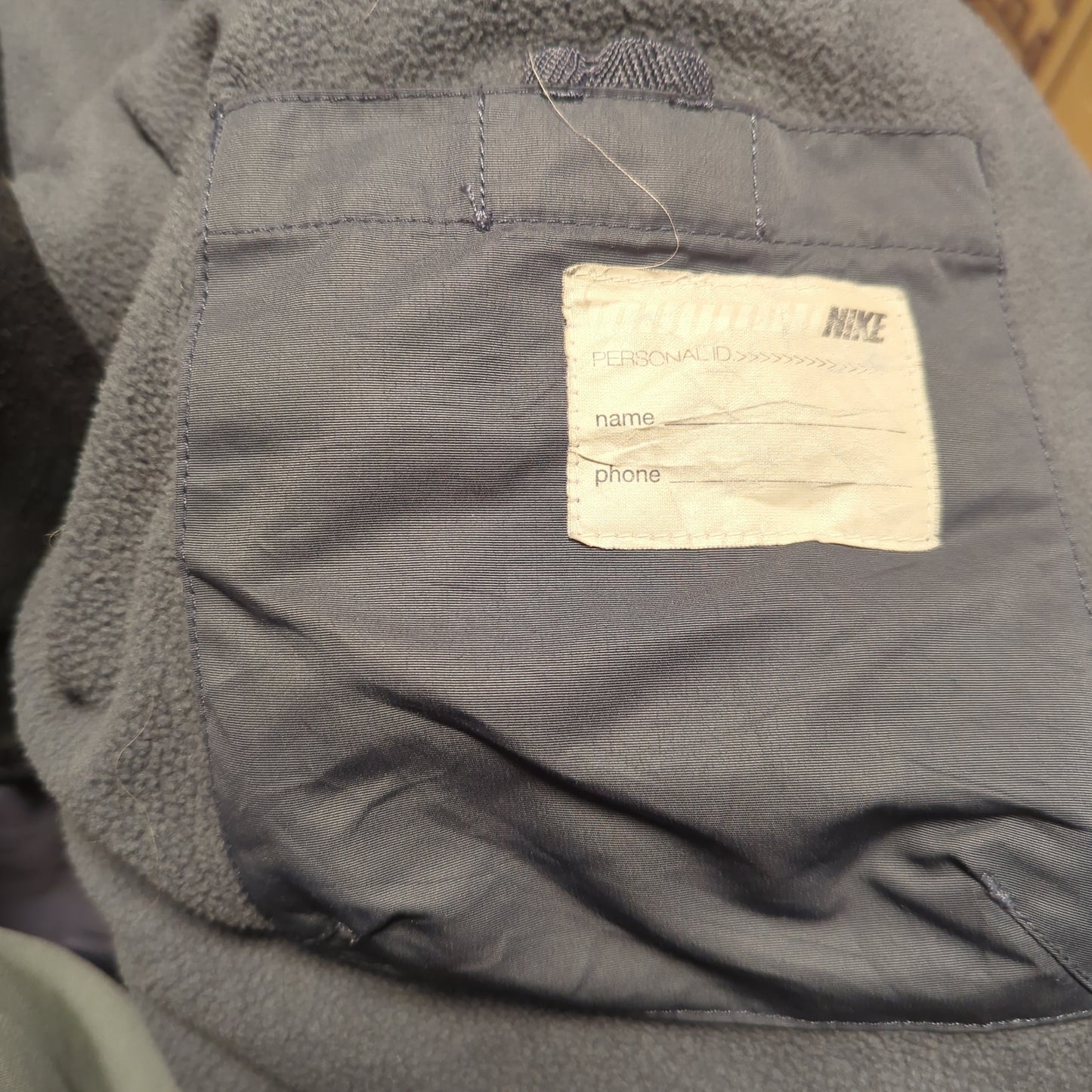 Nike White Vintage Full Zip Windbreaker Jacket Men Size Small