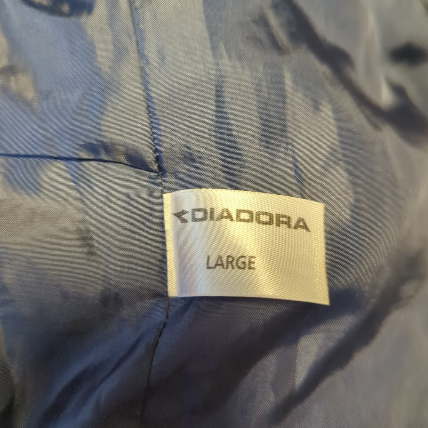 Diadora Italian Vintage Red Gilet Jacket Men Size Large