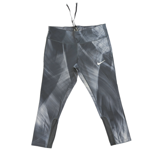 Nike Dri-Fit Black Capri Leggings Women Size Medium