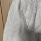 Vero Moda White Leather Jacket Women Size Small