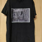 Fruit loom Sarloos Black Cotton T-shirt Men Size Large