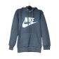 Nike Vintage Blue/Grey Pullover Hoodie Men Size Medium