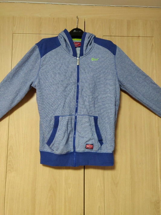 Diesel Vintage 1979 Blue Full Zip Hoodie Boys 15 Age