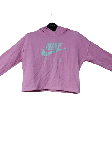 Nike Air Pink Pullover Hoodie Girls Size Large 146-156cm