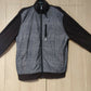 Tommy Hilfiger Kensington Brown Full Zip Jacket With Hidden Hood Men Size Large