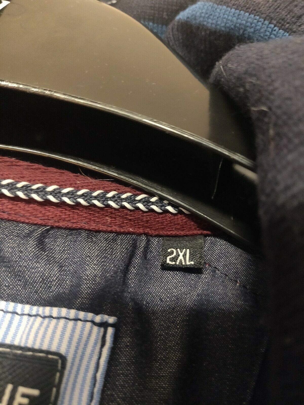 First Issue Vintage Blue Full Zip Jacket Men Size 2XL