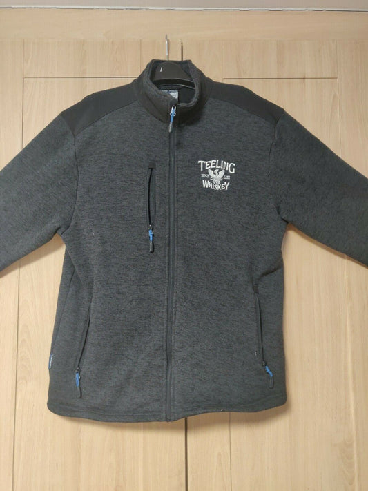 PORTWEST Vintage Grey Full Zip Sweatshirt Men Size XL