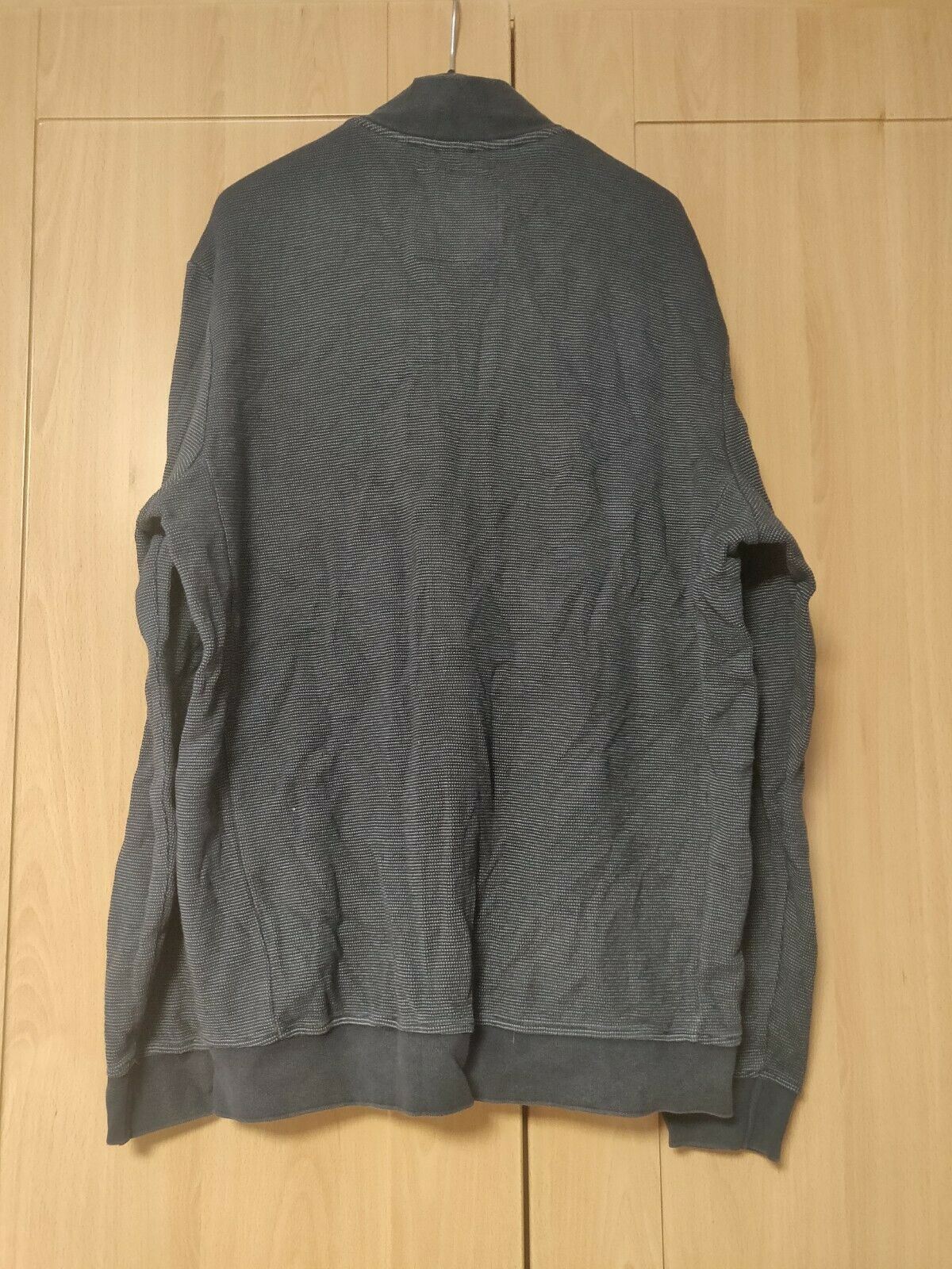 Paul Costelloe Blue Full Zip Sweatshirt jumper Men Size XL
