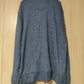Gh Bass Vintage Blue Sweatshirt Button Up Jumper Men Size XXL