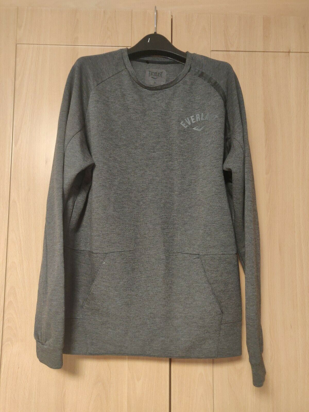 Everlast Grey Sweatshirt Jumper Crew Neck Men Size Medium