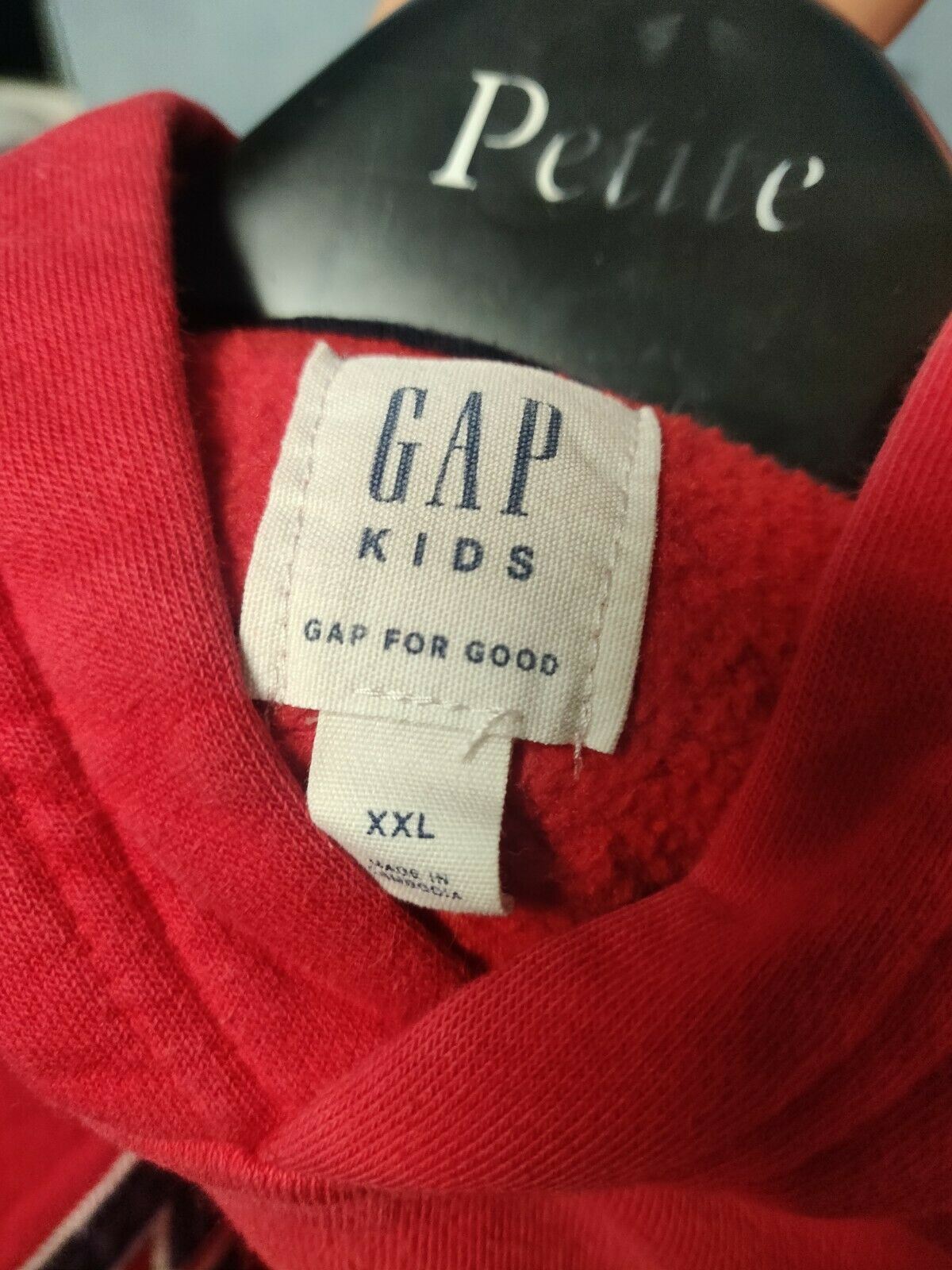 Gap Kids Red Pullover Hoodie Youth Size XXL