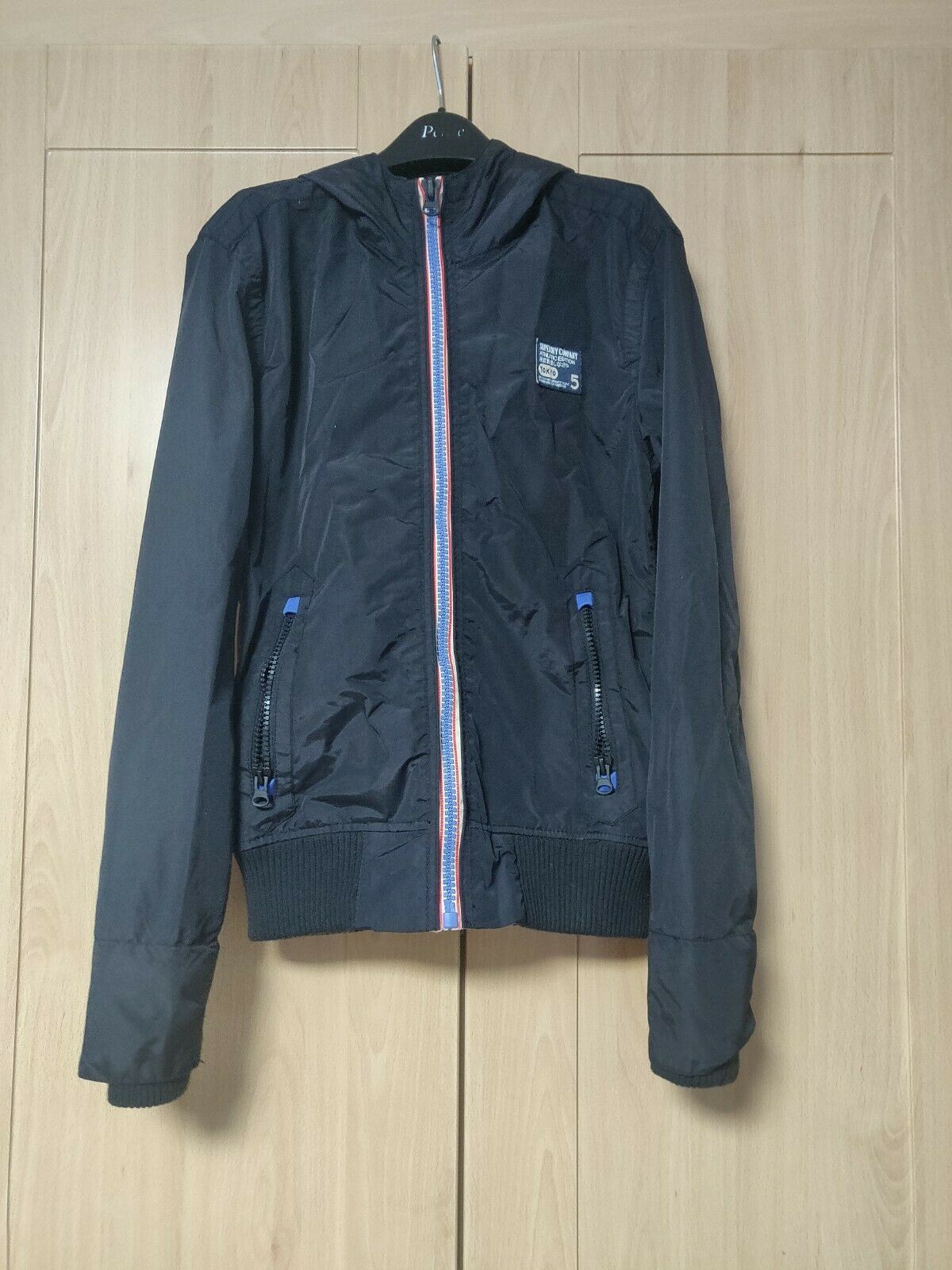 Superdry Athletic Edition Black Windcheater jacket Men Size Small