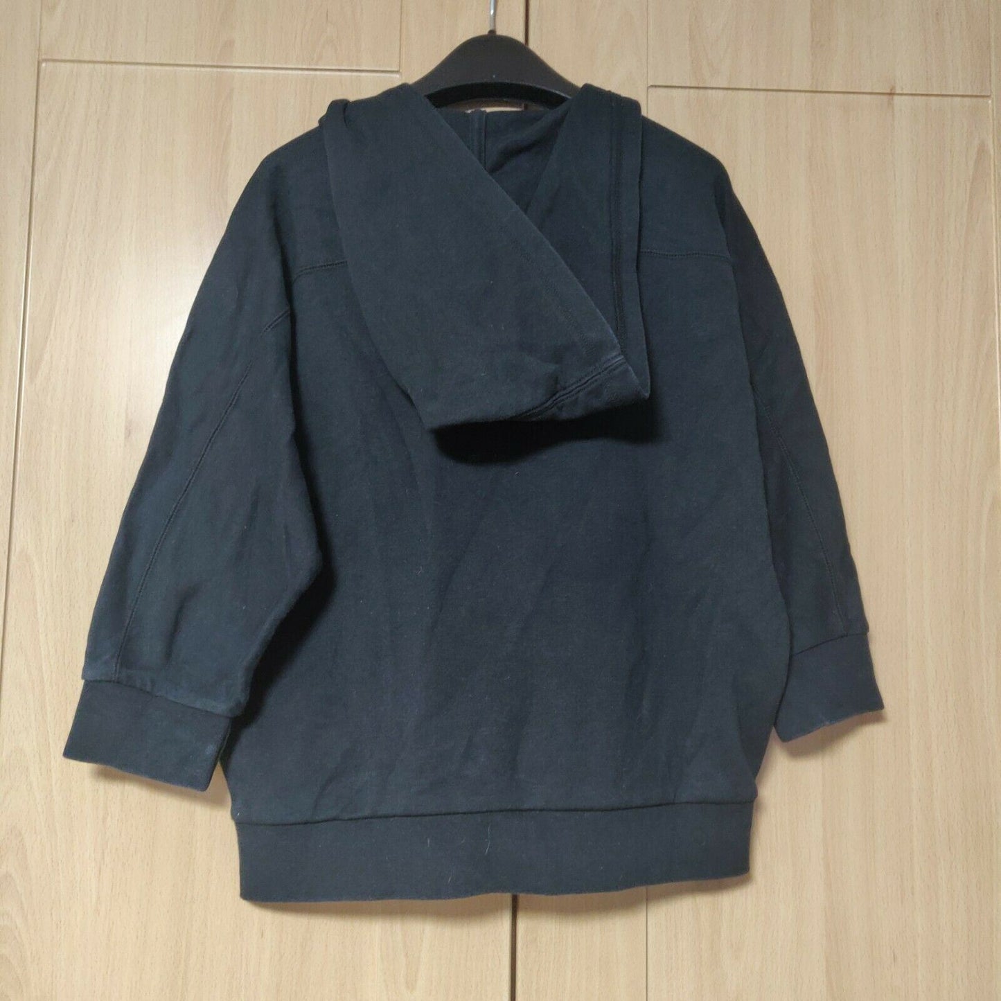 Puma Black Pullover Hoodie Long Sleeve Women Size UK 12