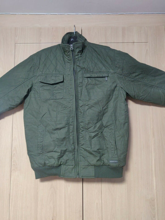 Monte Carlo Green Bomber Jacket  Men Size XL