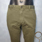 Strellson Green Chinos Trousers Regular Fit Men Size 33W/32L