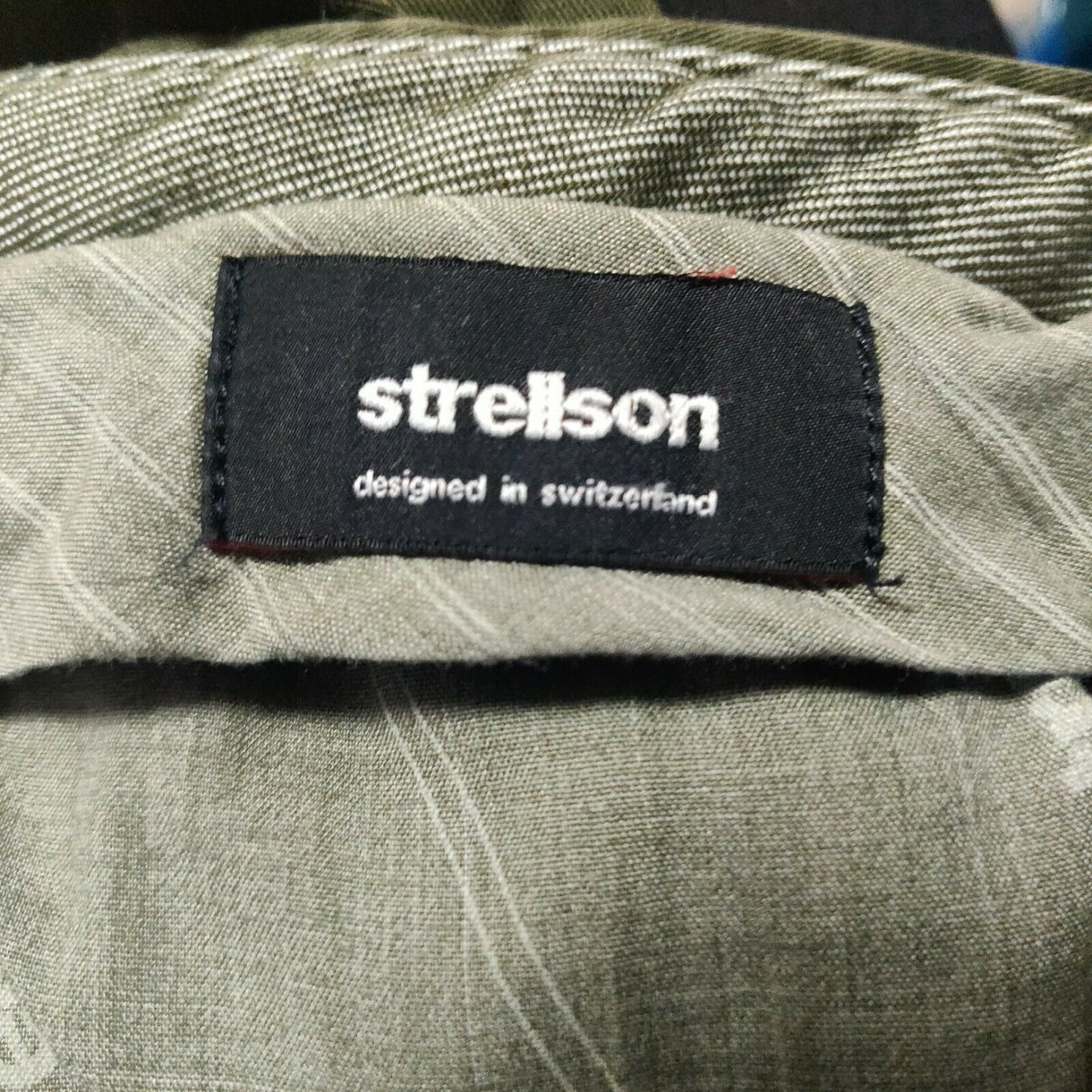 Strellson Green Chinos Trousers Regular Fit Men Size 33W/32L