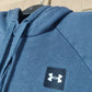 Under Armour Blue Cold Gear Loose Hoodie Men Size XS