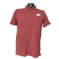 Nike Burgundy Polo Shirt 1/4 Button Men Size Medium