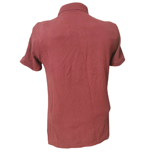 Nike Burgundy Polo Shirt 1/4 Button Men Size Medium