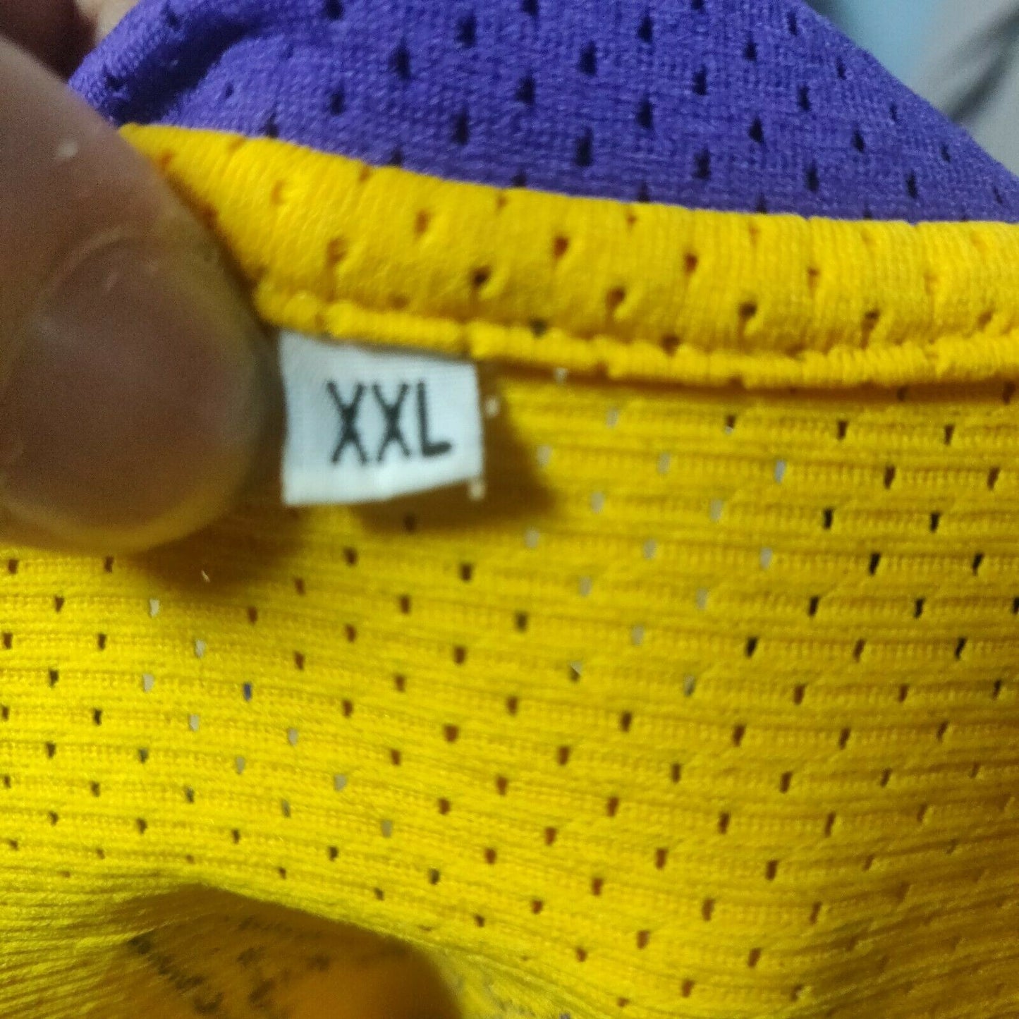 Lakers 2006-07 Yellow Kobe Bryant Jersey Boys Size XXL