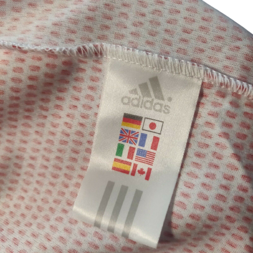 AC Milan Junior Camp White Adidas Jersey Football Boys Size XL