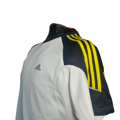 Adidas Clima365 White 3 Stripes T-shirt Men Size Large