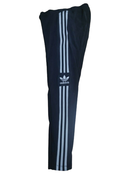 Adidas Black Cotton Leggings Track Pants Women Size UK 10