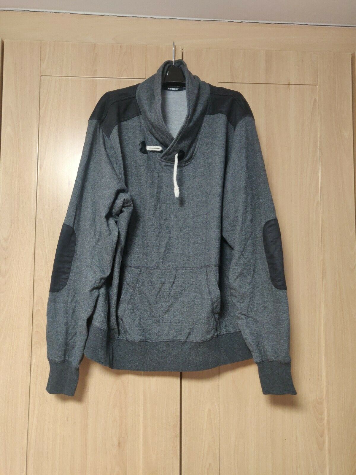 Cargo Quay Grey Long Sleeve Sweatshirt Men Size 2XL