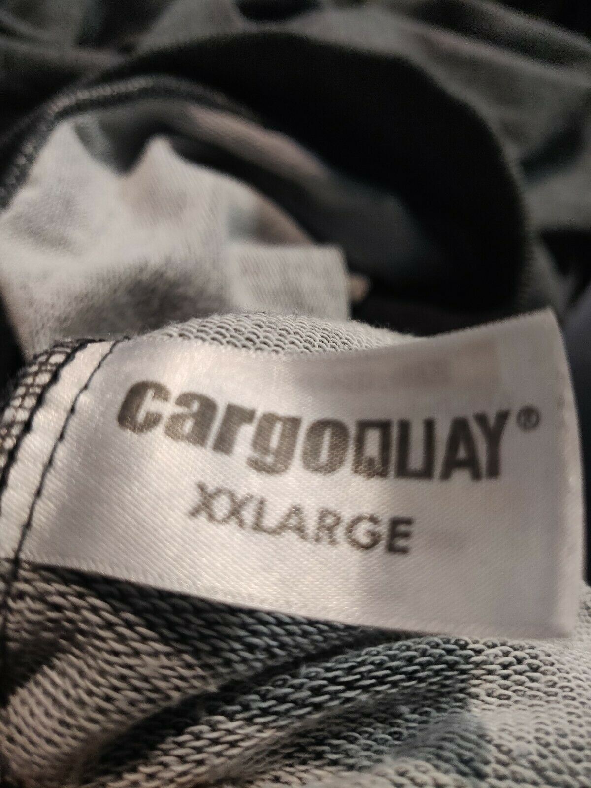 Cargo Quay Grey Long Sleeve Sweatshirt Men Size 2XL