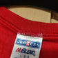 Jerzees Red Sweatshirt Jumper Christmas Santa Claus Men Size Large