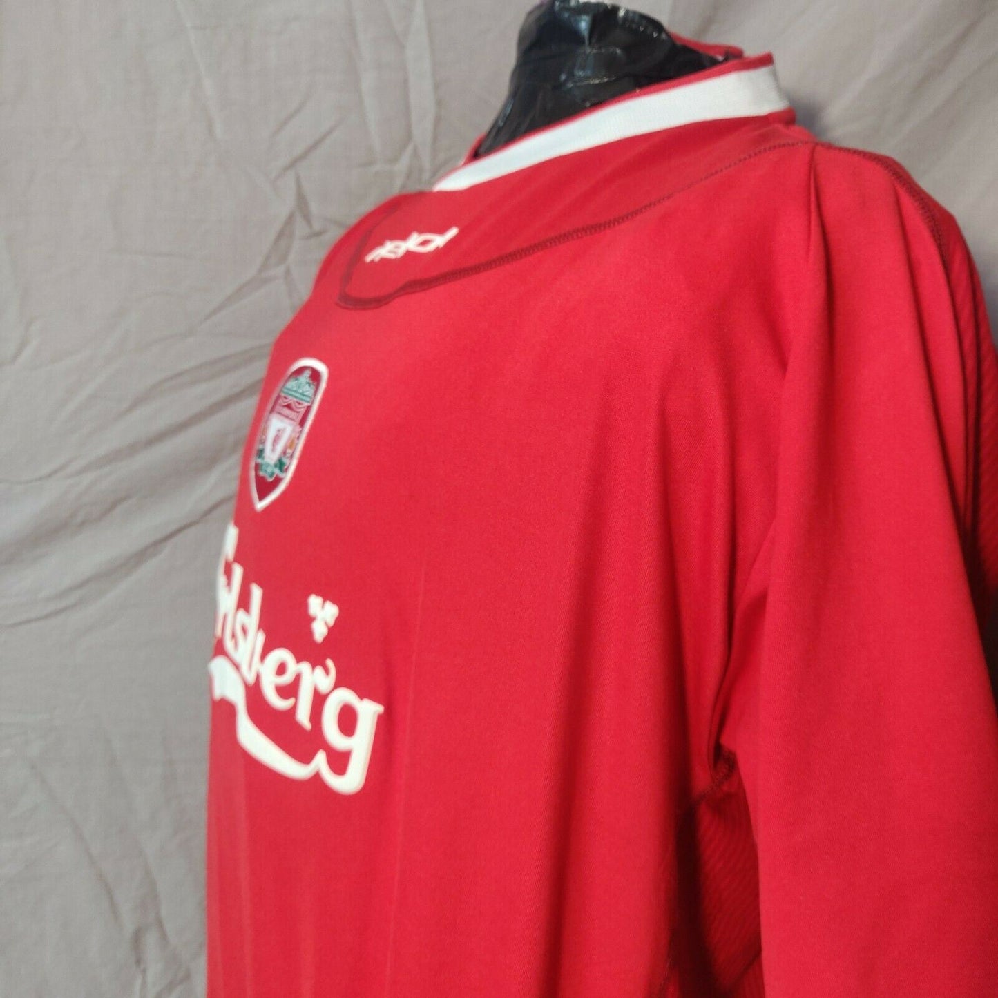 Liverpool FC 2005/06 Vintage Red Reebok Jersey Men Size 2XL