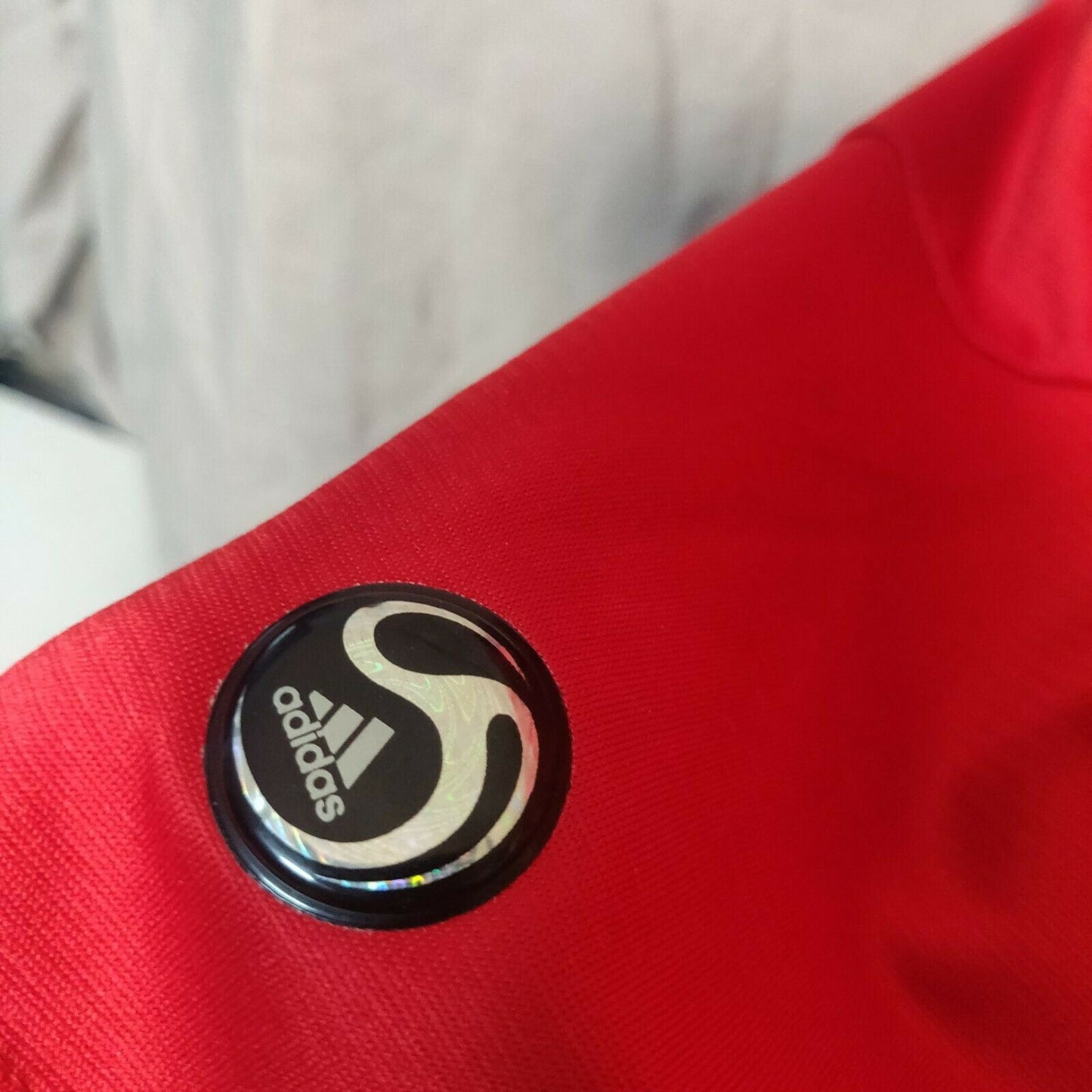 Liverpool FC Red Adidas Jersey 2008 Short Sleeve Men Size XL