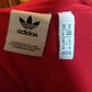 Adidas Red/Navy 3 Stripes Short Sleeve T-shirt Men Size Medium