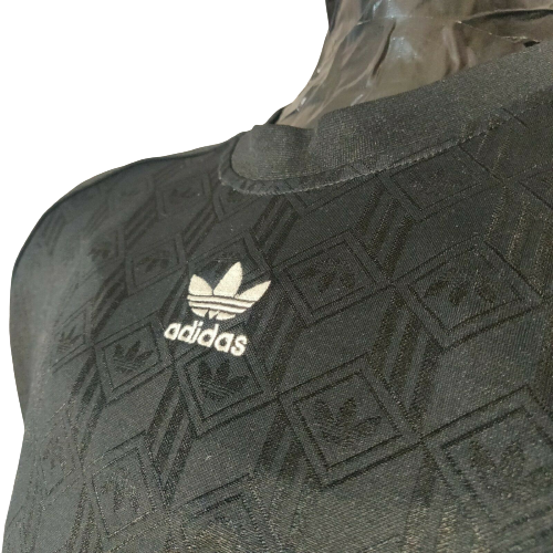 Adidas 3 Stripes Black T-shirt Short Sleeve Men Size Large