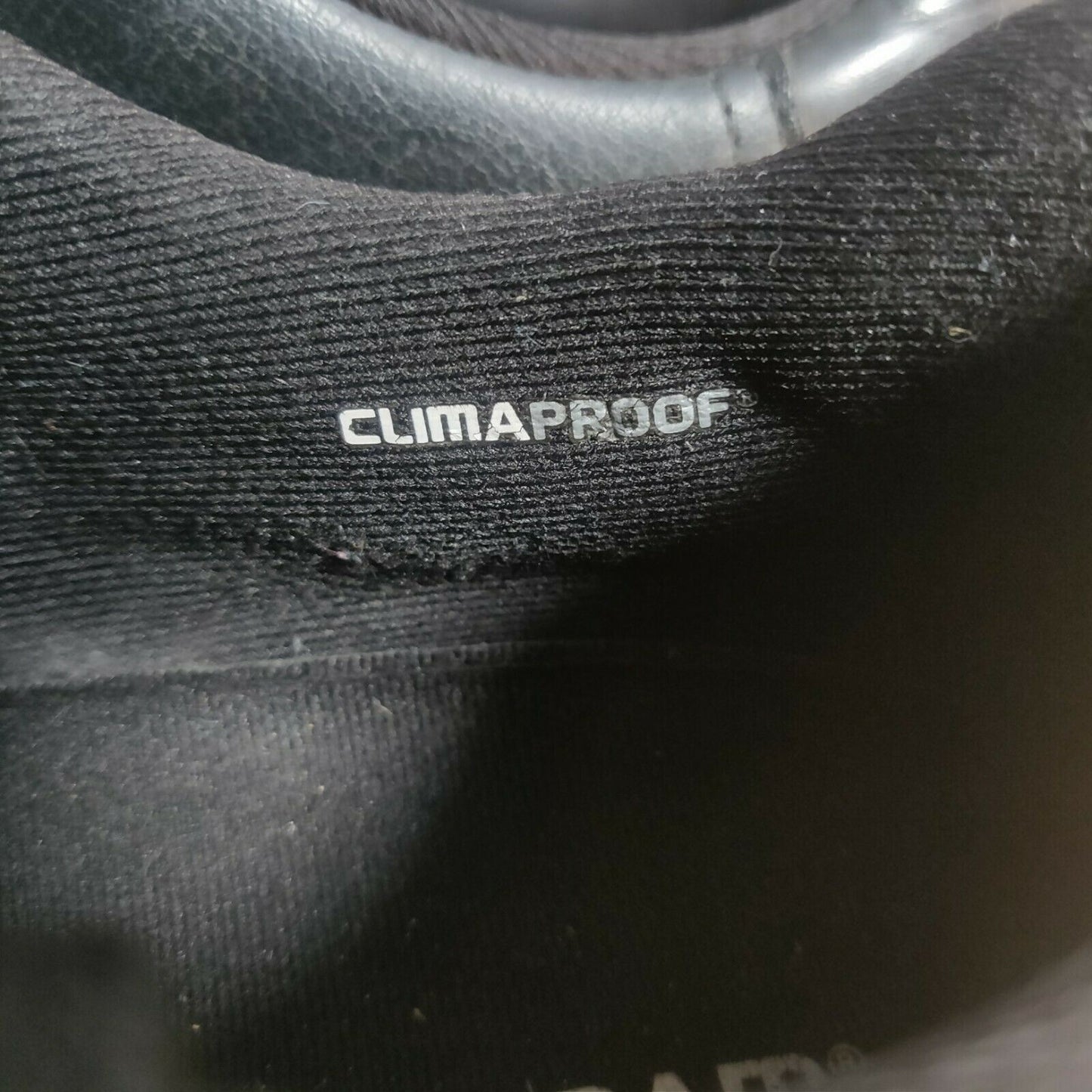 Adidas Green Star Black Fitfoam Climaproof Golf Shoes Men Size UK 10.5